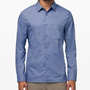 Mason's Peak Long Sleeve Shirt - Blue (XL)